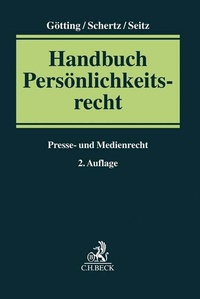 Enlarge image Cover: Handbuch Persönlichkeitsrecht - C.H.BECK