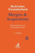 Cover: Beck'sches Formularbuch Mergers & Acquisitions - C.H.BECK