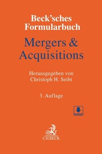Abbildung von: Beck'sches Formularbuch Mergers & Acquisitions - C.H.BECK