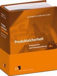 Abbildung von: Produktsicherheit - Grundwerk mit Fortsetzungsbezug - Erich Schmidt Verlag