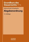 Cover: Abgabenordnung - Sch&auml;ffer-Poeschel