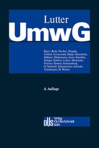 Abbildung von: Umwandlungsgesetz - Otto Schmidt Verlag