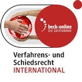 Abbildung von: beck-online. Verfahrens- und Schiedsrecht International - C.H.BECK