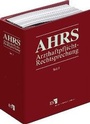 Cover: Arzthaftpflicht-Rechtsprechung I - AHRS I - Erich Schmidt Verlag