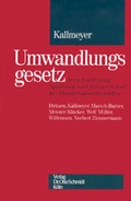 Cover: Umwandlungsgesetz - Kommentar - Otto Schmidt Verlag
