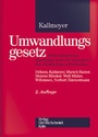 Cover: Umwandlungsgesetz - Otto Schmidt Verlag