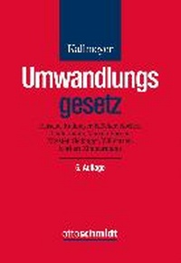 Abbildung von: Umwandlungsgesetz - Otto Schmidt Verlag
