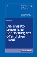 Cover: Die umsatzsteuerliche Behandlung der &ouml;ffentlichen Hand - Otto Schmidt Verlag