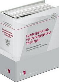 Abbildung von: Landespersonalvertretungsgesetz Thüringen - Erich Schmidt Verlag