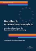 Cover: Handbuch Arbeitnehmerdatenschutz - Datakontext