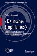 Cover: Deutscher Empirismus - Springer