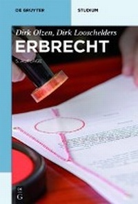 Abbildung von: Erbrecht - De Gruyter