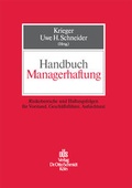 Abbildung von: Handbuch Managerhaftung - Otto Schmidt Verlag