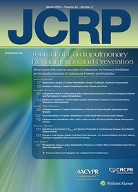 Abbildung von: Journal of Cardiopulmonary Rehabilitation and Prevention - Lippincott