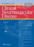 Abbildung von: Journal of Clinical Neuromuscular Disease - Lippincott
