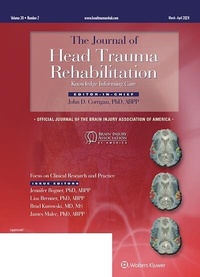 Abbildung von: Journal of Head Trauma Rehabilitation - Lippincott
