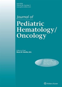 Abbildung von: Journal of Pediatric Hematology / Oncology - Lippincott