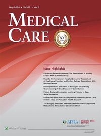 Abbildung von: Medical Care - Lippincott