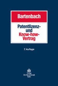Bild: Patentlizenz- und Know-how-Vertrag - Otto Schmidt Verlag
