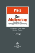 Cover: Der Arbeitsvertrag - Otto Schmidt Verlag