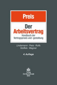 Abbildung von: Der Arbeitsvertrag - Otto Schmidt Verlag