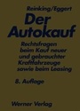 Cover: Der Autokauf - Werner