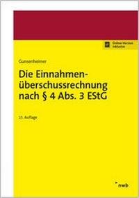 Abbildung von: Die Einnahmenüberschussrechnung nach § 4 Abs. 3 EStG - NWB
