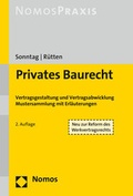 Cover: Privates Baurecht - Nomos