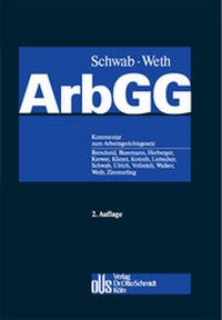 Abbildung von: Arbeitsgerichtsgesetz - Otto Schmidt Verlag