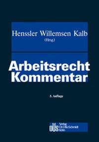 Bild vergrößern Bild: Arbeitsrecht Kommentar - Otto Schmidt Verlag