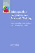Cover: Ethnographic Perspectives on Academic Writing - Oxford University Press