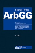 Cover: Arbeitsgerichtsgesetz - Otto Schmidt Verlag