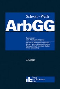 Abbildung von: Arbeitsgerichtsgesetz - Otto Schmidt Verlag