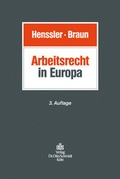 Cover: Arbeitsrecht in Europa - Otto Schmidt Verlag