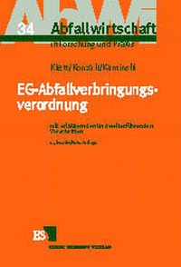 Abbildung von: EU-Abfallverbringungsverordnung - Erich Schmidt Verlag