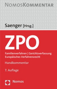 Abbildung von: Zivilprozessordnung : ZPO - Nomos