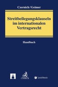 Cover: Handbuch der Streitbeilegungsklauseln im Internationalen Vertragsrecht - C.H.BECK