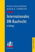 Cover: Internationales UN-Kaufrecht - Mohr Siebeck