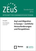 Cover: Asyl und Migration in Europa - rechtliche Herausforderungen und Perspektiven - Nomos