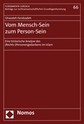 Cover: Vom Mensch-Sein zum Person-Sein - Nomos