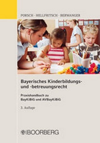 Abbildung von: Bayerisches Kinderbildungs- und -betreuungsgesetz - Boorberg