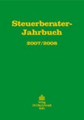 Cover: Steuerberater-Jahrbuch / 2007/2008 - Otto Schmidt Verlag