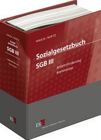 Abbildung von: Sozialgesetzbuch (SGB) III: Arbeitsförderung - Erich Schmidt Verlag