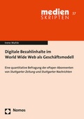 Cover: Digitale Bezahlinhalte im World Wide Web als Gesch&auml;ftsmodell - Nomos