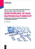 Cover: Einf&uuml;hrung in das Datenschutzrecht - De Gruyter Oldenbourg