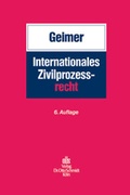 Cover: Internationales Zivilprozessrecht - Otto Schmidt Verlag