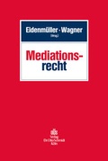 Abbildung von: Mediationsrecht - Otto Schmidt Verlag