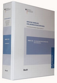 Abbildung von: Amtliche Sammlung von Untersuchungsverfahren nach § 64 LFGB, § 35 Vorläufiges Tabakgesetz, § 28b GenTG - DIN Media