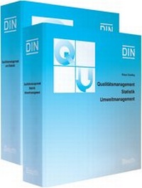 Abbildung von: Qualitätsmanagement, Statistik, Umweltmanagement. Teil A, Teil B/C, Teil D und Teil E / Qualitätsmanagement - Statistik - Umweltmanagement. Teil A und Teil B/C - DIN Media