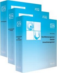Abbildung von: Qualitätsmanagement, Statistik, Umweltmanagement. Teil A, Teil B/C, Teil D und Teil E / Qualitätsmanagement - Statistik - Umweltmanagement. Teil A, Teil B/C und Teil D - DIN Media